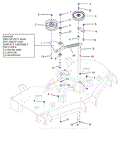 Parts List 22 - Idlers and Sheaves - 48&quot; &amp; 52&quot;