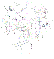 Parts List 3 - Anti-Scalp Wheels and Baffles - 48&quot;