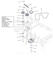 Parts List 13 - Drive Belt and Clutch