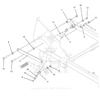 Parts List 8 - Deck Lift Foot Assist