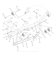 Parts List 3 - Anti-Scalp Wheels and Baffles - 60&quot;