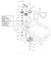 Parts List 13 - Drive Belt and Clutch