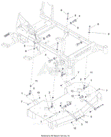 Parts List 9 - Deck Lift Linkage