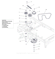 Parts List 14 - Drive Belt and Clutch