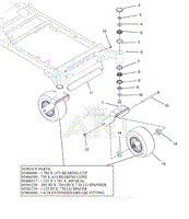 Parts List 20 - Front Casters