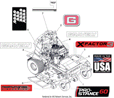 Parts List 7 - Decals - Style - 60&quot;