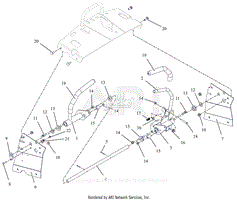 Parts List 13 - Drive Controls - 48 Inch and 52 Inch