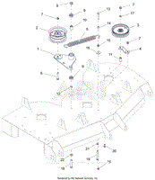 Parts List 20 - Idlers and Sheaves - 48 Inch and 52 Inch