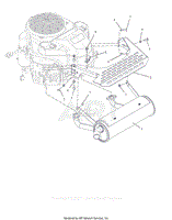 Parts List 21 - Muffler - 48 Inch and 52 Inch