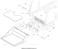 Parts List 23 - Operator Platform - 48 Inch and 52 Inch