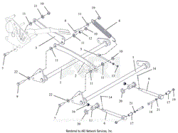 Parts List 6 - Deck Lift - 48 Inch and 52 Inch