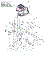 Parts List 13 - Engine and Frame - 32 Inch