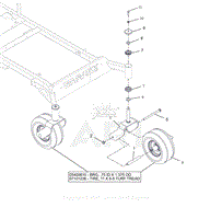 Parts List 15 - Front Casters