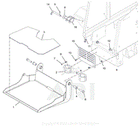 Parts List 21 - Operator Platform - 32 Inch