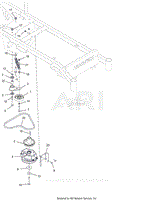 Parts List 9 - Drive Belt and Clutch - 32 Inch