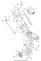 Frame, Engine, Swivel &amp; Wheels