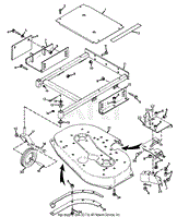 MOWER FRAME