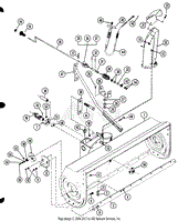 BLOWER HOUSING, LIFT ASSIST &amp; DEFLECTOR