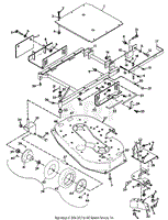 MOWER FRAME