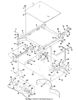 MOWER FRAME