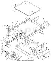 MOWER FRAME