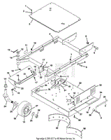 MOWER FRAME