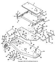 MOWER FRAME