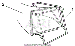 LM Rear Bagger Accessory Kit PN 71103000