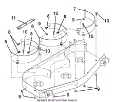 Mulching Kit 44,48,52 inch