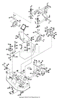 Mower Housing And Frame