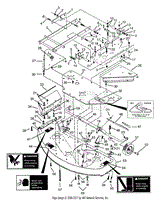 40&quot; MOWER DECK ASSEMBLY