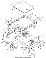 MOWER FRAME