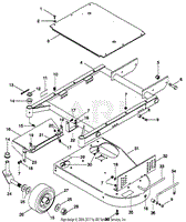 MOWER FRAME