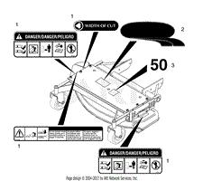 Mower Decals