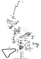 PTO CLUTCH &amp; TRACTION CLUTCH LINKAGE