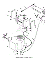 Fuel And Exhaust System - 16 H.P. Units