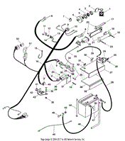 ELECTRICAL SYSTEM - 16, 18 AND 20 H.P. UNIT (ELECTRIC START)