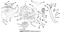 Engine, Fuel And Exhaust System