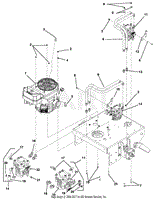 Engine And Hydraulic Pumps - 36&quot;