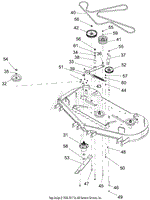 Belts, Blades, Spindles, Idlers And Pullies - 61&quot; Deck