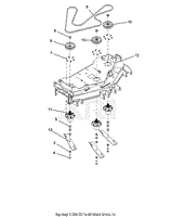 Deck, Belts, Blades And Spindles - 48&quot;