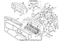 Shields, Grass Catcher and wiring