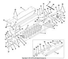 Verticutter Head Assembly