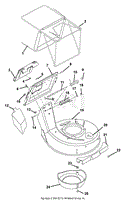 Mower Pan And Bag