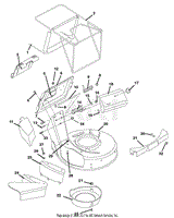 Mower Pan And Bag