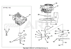 Engine, Blade And Belt