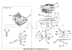 Engine, Blade And Belt