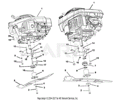 Engine, Blade And Belt