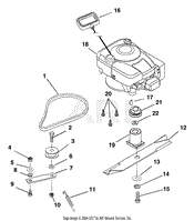 Engine, Blade And Belt