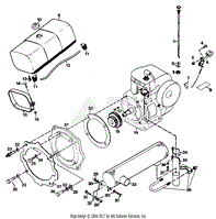 FUEL AND EXHAUST SYSTEM 16 HP